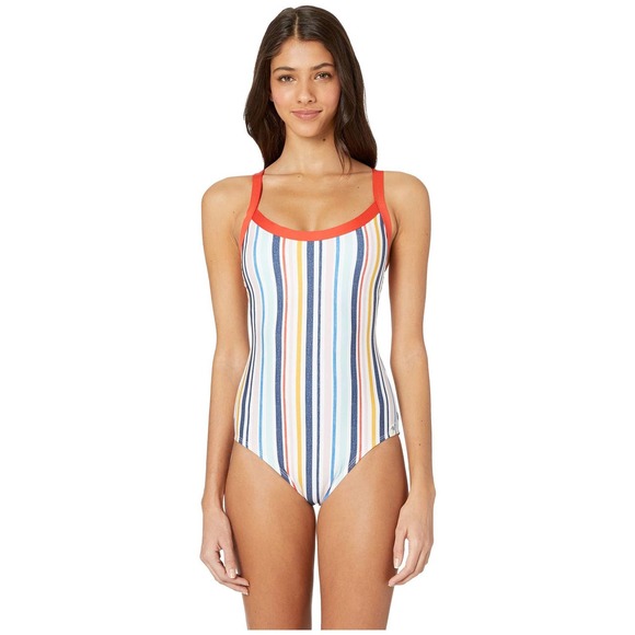 Splendid Other - Splendid X Gray Malin Striped One Piece Swimsuit